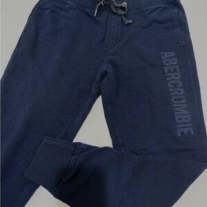 Abercrombie & Fitch Navy Blue Sweatpants
